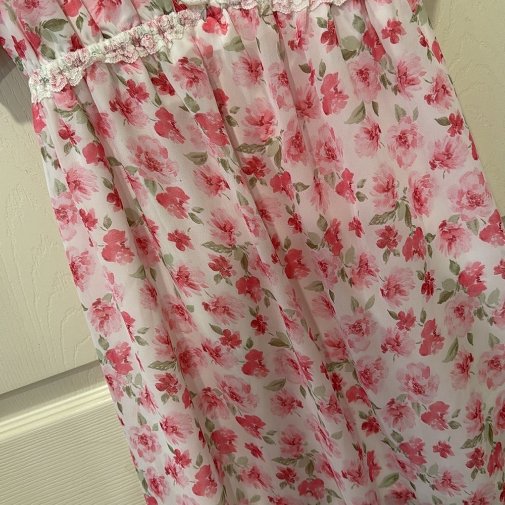 Sky to Moon pink babydoll dress, medium - Picture 5 of 8